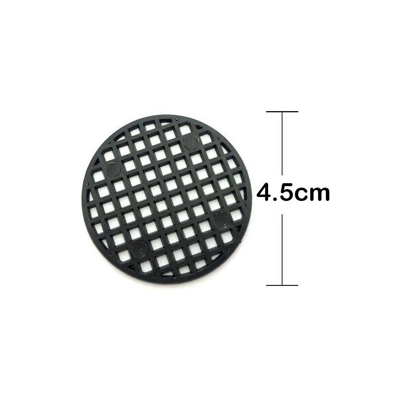 20Pcs Bottom Grid Mat Multi-function Flowerpot Mesh Pad Hole Mesh Mats Bonsai Basin Bottom Breathable Gasket Gardening Accessori: 4.5CM