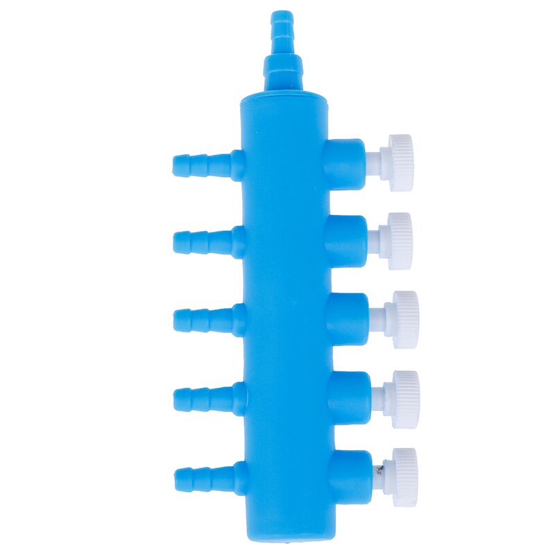 5 -weg aquarium waterbuis volumeregelklep aquarium luchtpomp plastic tuin