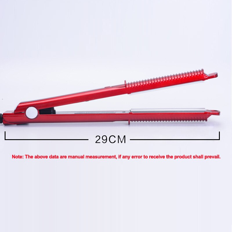 Fast Heating Hair Straightener 2-in1 curling straightening Iron hair roll straight hair hairdressing perm tool
