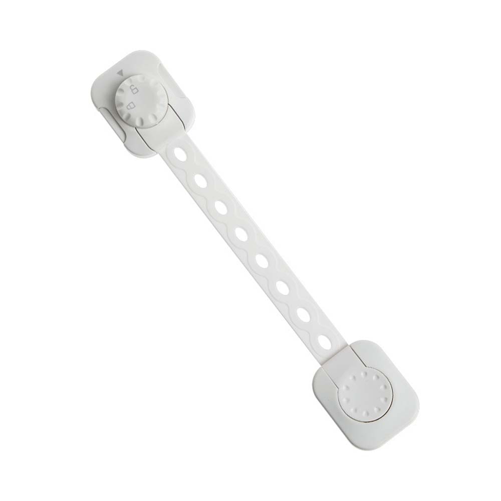 Multifunktionale Schrank Lock Kind Sicherheit Baby Schutz Von Kinder Sicher Schlösser Baby Sicherheit Schublade Verriegelungen für Kühlschrank: white