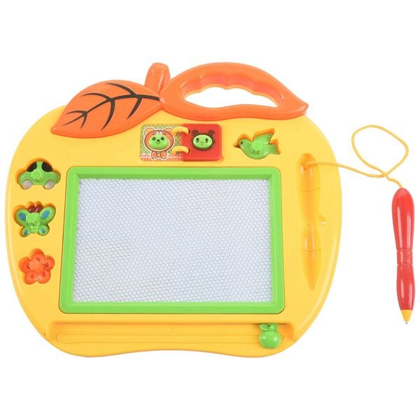 Pizarra mágica de Color pequeño formato con sellos, juguete para niña y niño de 18 meses, minijuegos para bebés y niños de 2 y 3 años-