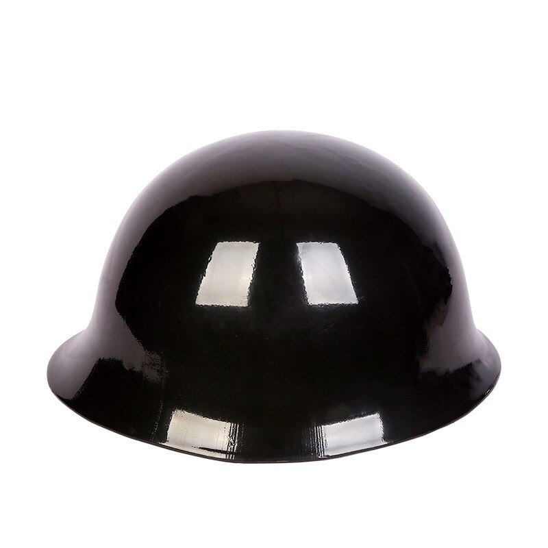 1pc Riot Helmet Security Patrol Adult Man Black Protective Head Alloy Damping Shock Resistant Anti-smash Firm Helmet 29*25*17cm