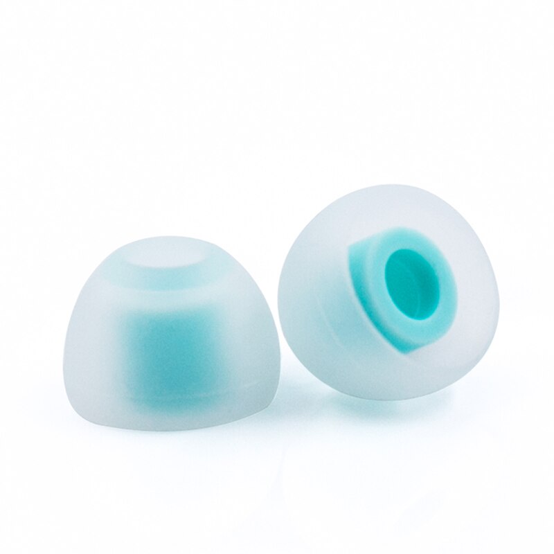 Wooeasy KBEAR 07 Silicone Earphone Eartips S M M- M+ L Size In Ear Earbuds Headset Headphones Accessories for KBEAR KS2 LARK IEM: MULTICOLOR
