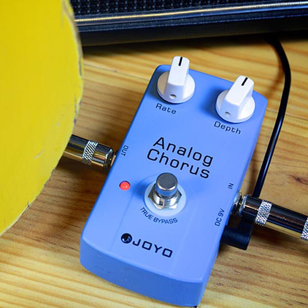 JOYO JF-37 Chor Analog True Bypass Gitarre Effekte Pedal für Gitarre Pedale Schleife Ader Musik Zubehör Effektor Gitarren