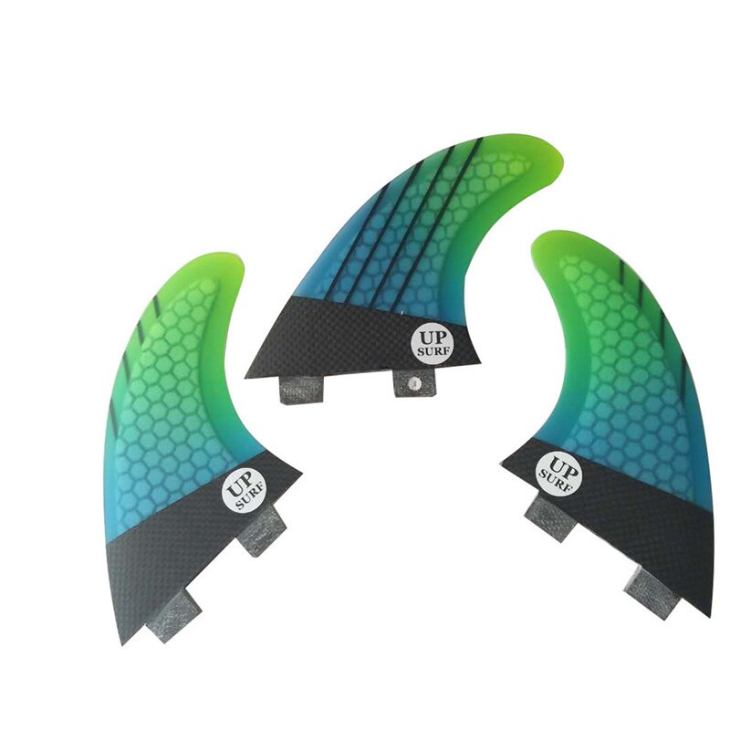 Tabla de surfe fcs  g5 surfe finnene surfebrett surfe finnene glassfiber surfebrett finner fcs 1 m størrelse thruster finne