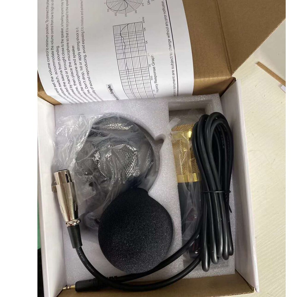 BM 800 Studio Recording Condenser Podcast Kaorake Microphone Mic Kit Desktop Stand for PC Computer Pink Color