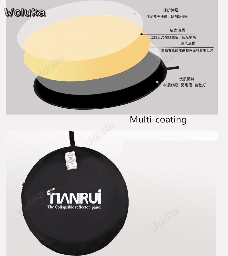 80*120cm 2-in-1 Oval Reflector board Gold Silver reflector photography accessories portable photo studio panel with bag CD50 T10