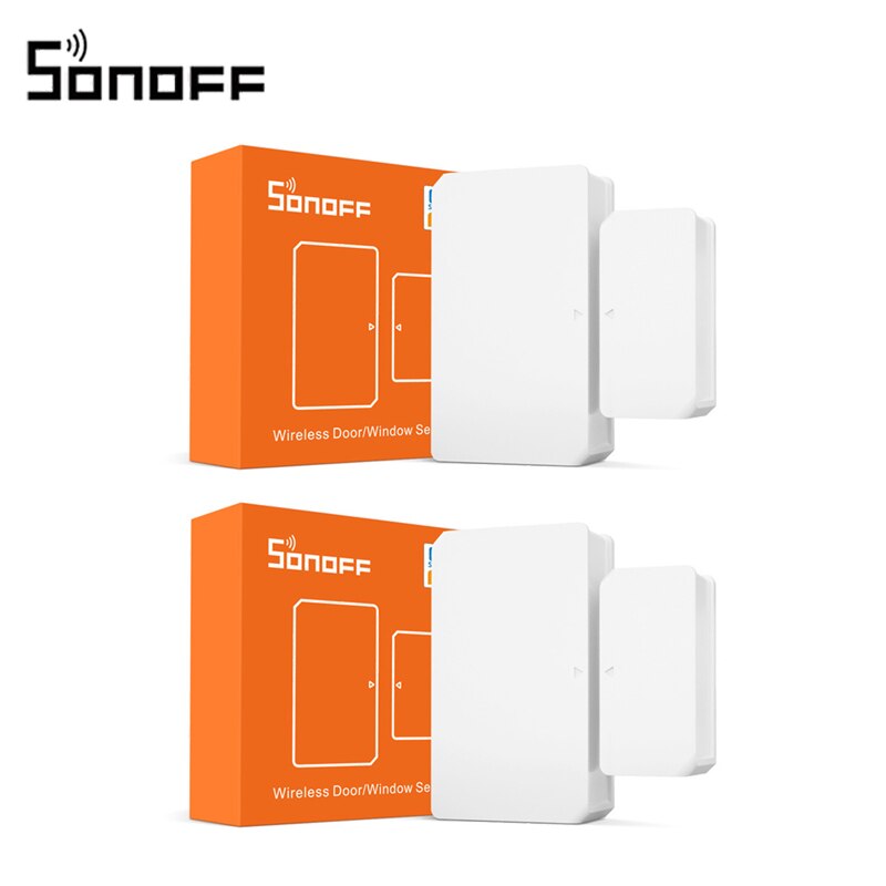 SONOFF ZigBee Bridge Smart Switch / Motion Sensor / Temperature Sensor Smart Home Via eWeLink Alexa Google Home ZigBee Gateway: SNZB-04 2Pcs