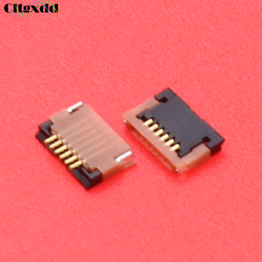 cltgxdd 6pin 6 pin FPC connector socket for xiaomi redmi 1s 2 TP Touch digitizer screen Connector Port on mainboard replacement