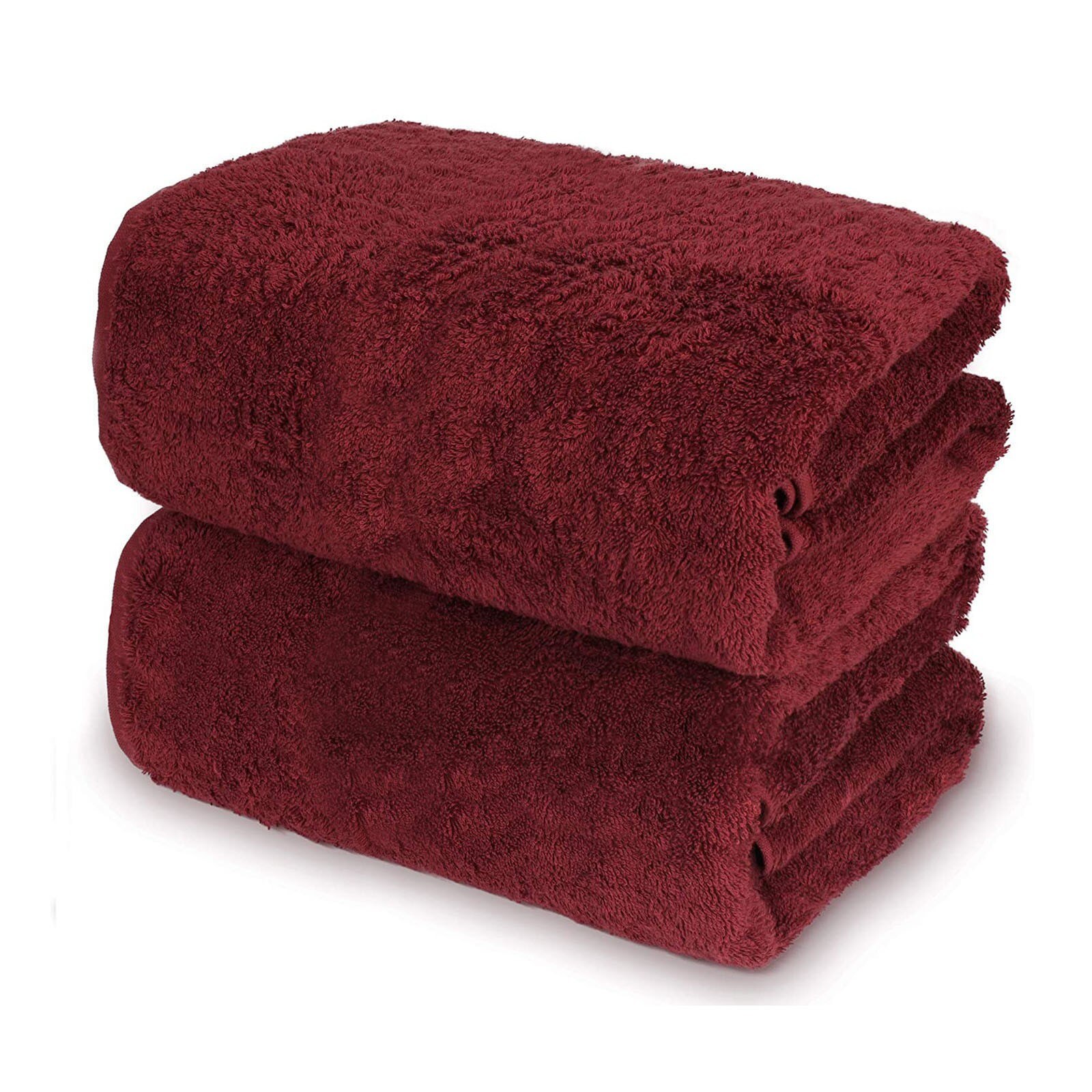 Towel 100% Turkish Cotton Bath Sheets 700 GSM 35 x 70 Inch Eco-Friendly Soft handchief Thick towel Hand Bath Towels Bathroom: Burgundy 