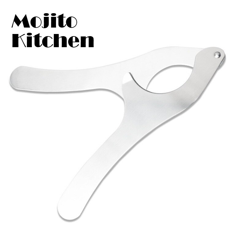 Herramienta de rotura de concha de erizo de mar, tijeras de acero inoxidable, herramienta de corte de concha que ahorra trabajo, apertura en forma de A, de gancho, erizo de mar