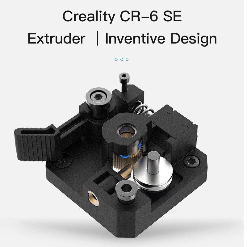 Creality Officiële 3D Printer Onderdelen CR-6 Se Extruder Kit Verbeterde Filament Voeden Gear Voor Creality CR-6 Se/CR-6 Max 3D Printer