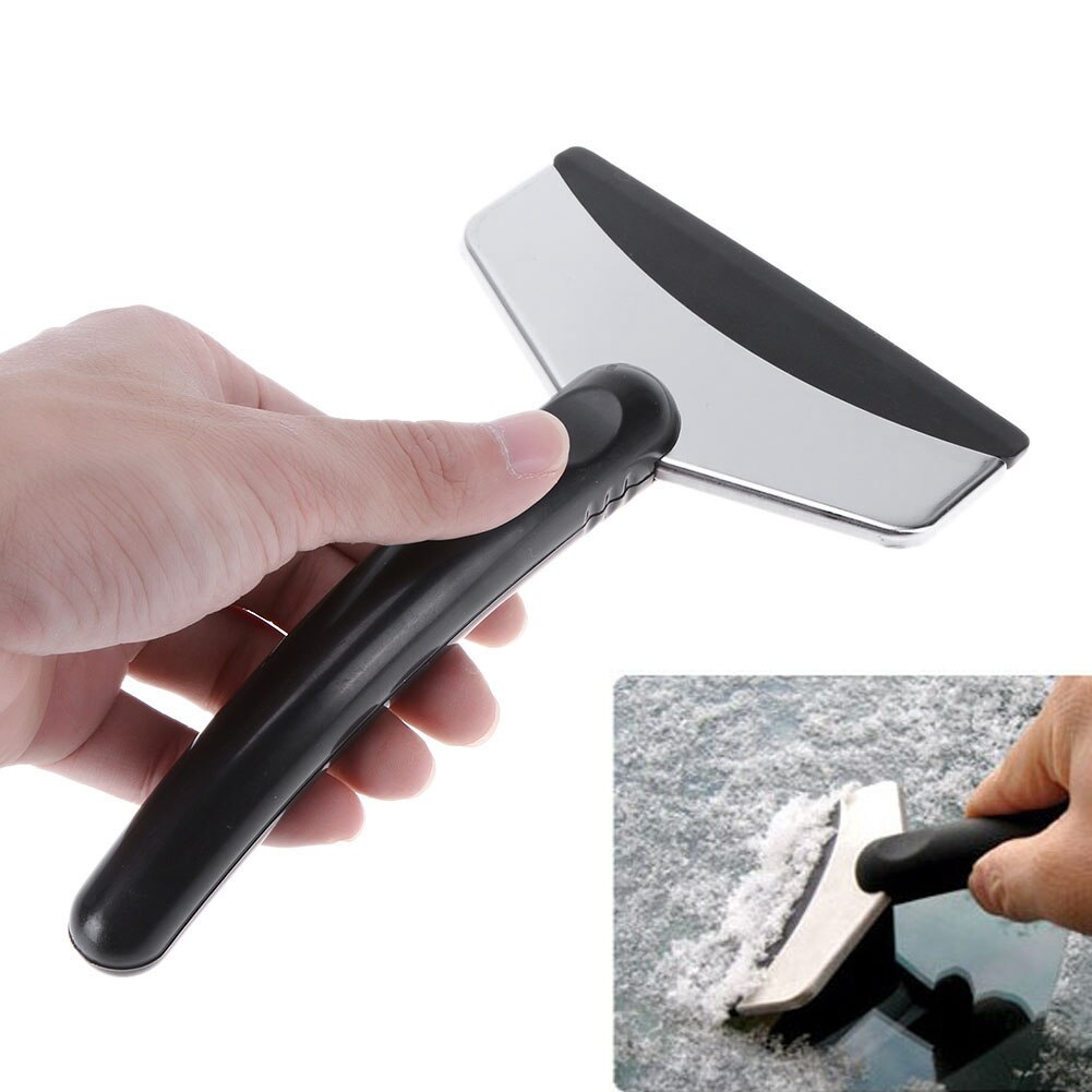 Stainless Steel Handle Snow Shovel Ice Scraper Multi-function Snow Removal Refrigerator Defrosting Shovel Brush Tool