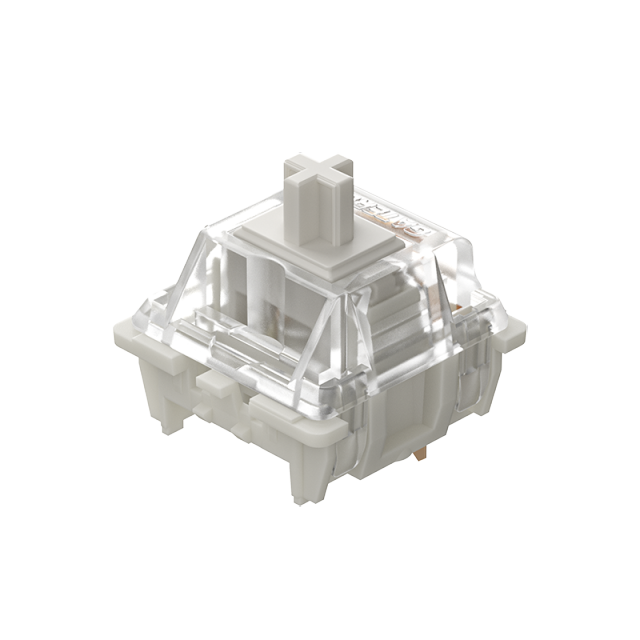 GATERON G white Pro switch linear feel 38gf 3 pin gateron Pro: white Single segment / 70pcs