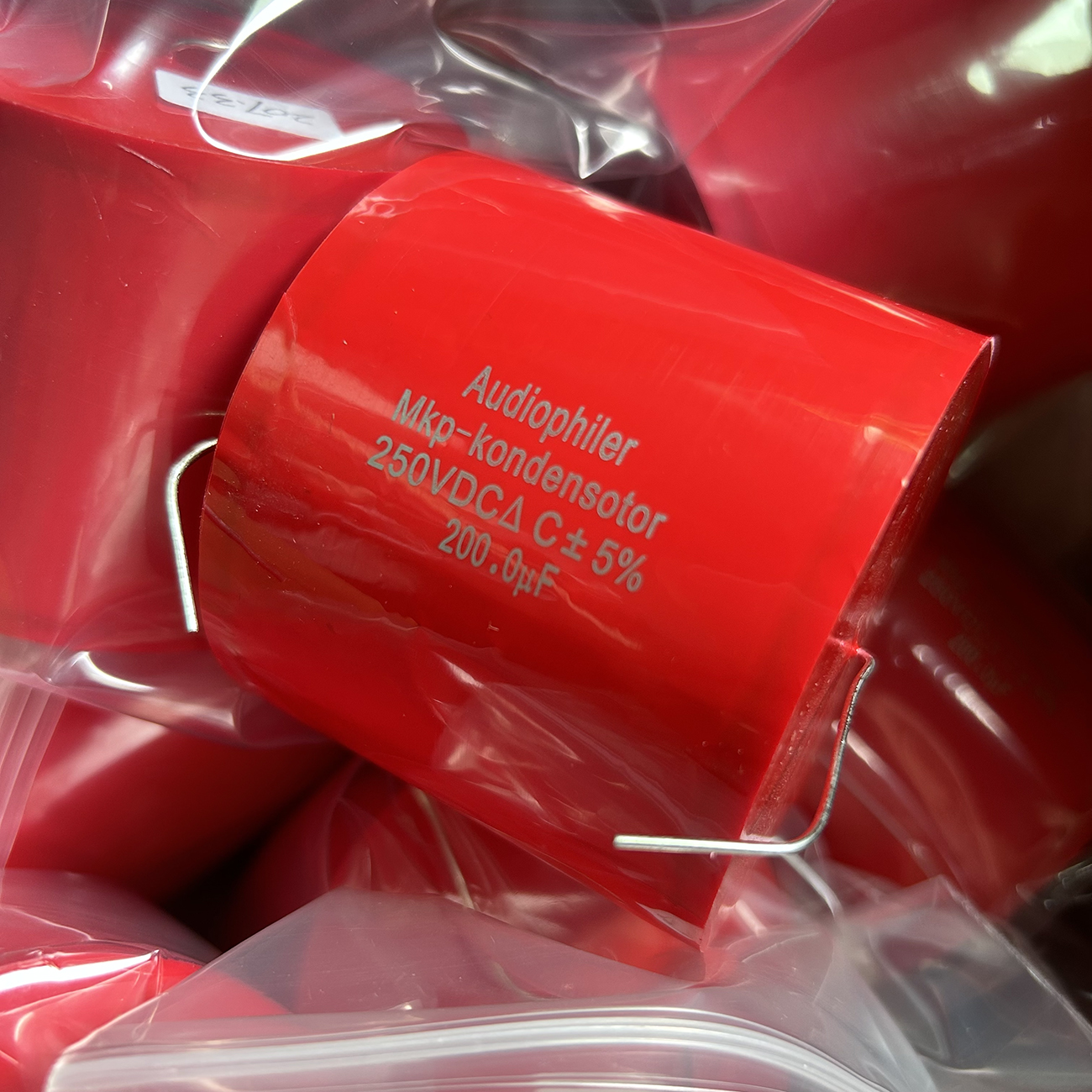 Test And Matched Pair (2PCS) MKP Audio Capacitor 200uf 250V DC ±5% Audiophiler Fever Coupling Frequency Dividing Capacitance