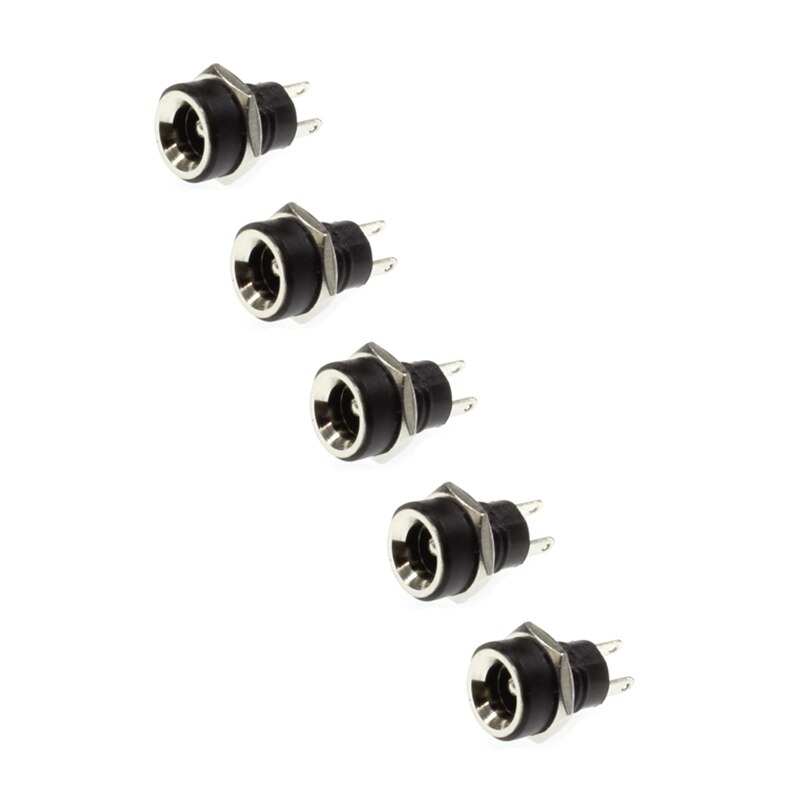 DC 5.5x2.1 Power Wire Connector Conjunto Feminino Plug Cable Waterproof Jack Tomada Electrico 5.5x2.5 Interface Socket Conector: 8. As photo / 5.5x2.5