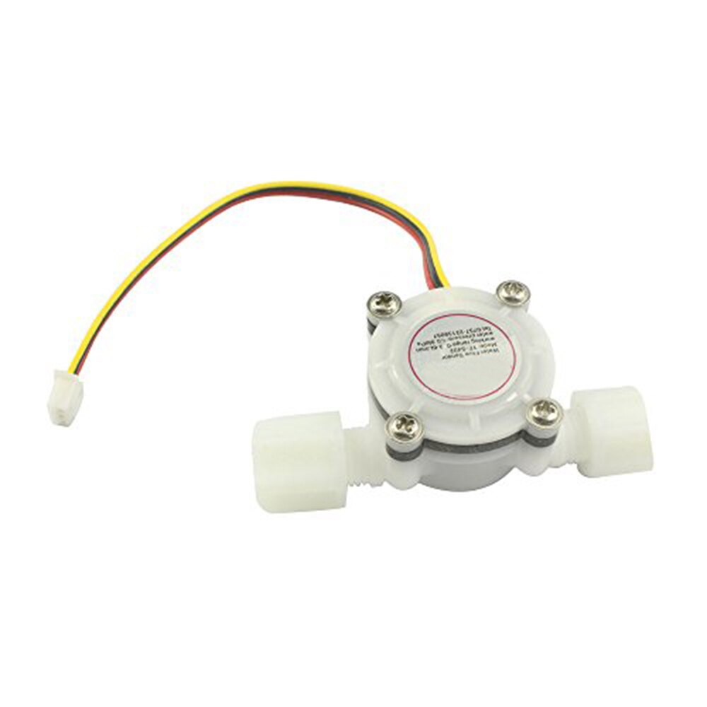 Meting Analyse-instrumenten 1/2 ''Water Flow Sensor 1-30L/Min Hall Flowmeter Temperatuursensor Arduino Turbine Meten