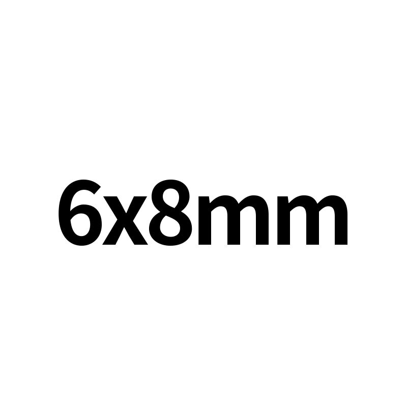 1M Food Grade Clear Transparante Siliconen Rubber Slangen Slang 4 5 6 7 8 9 10 11 12 14 16 Mm Out Diameter Flexibele Siliconen Buis: 6x8 mm