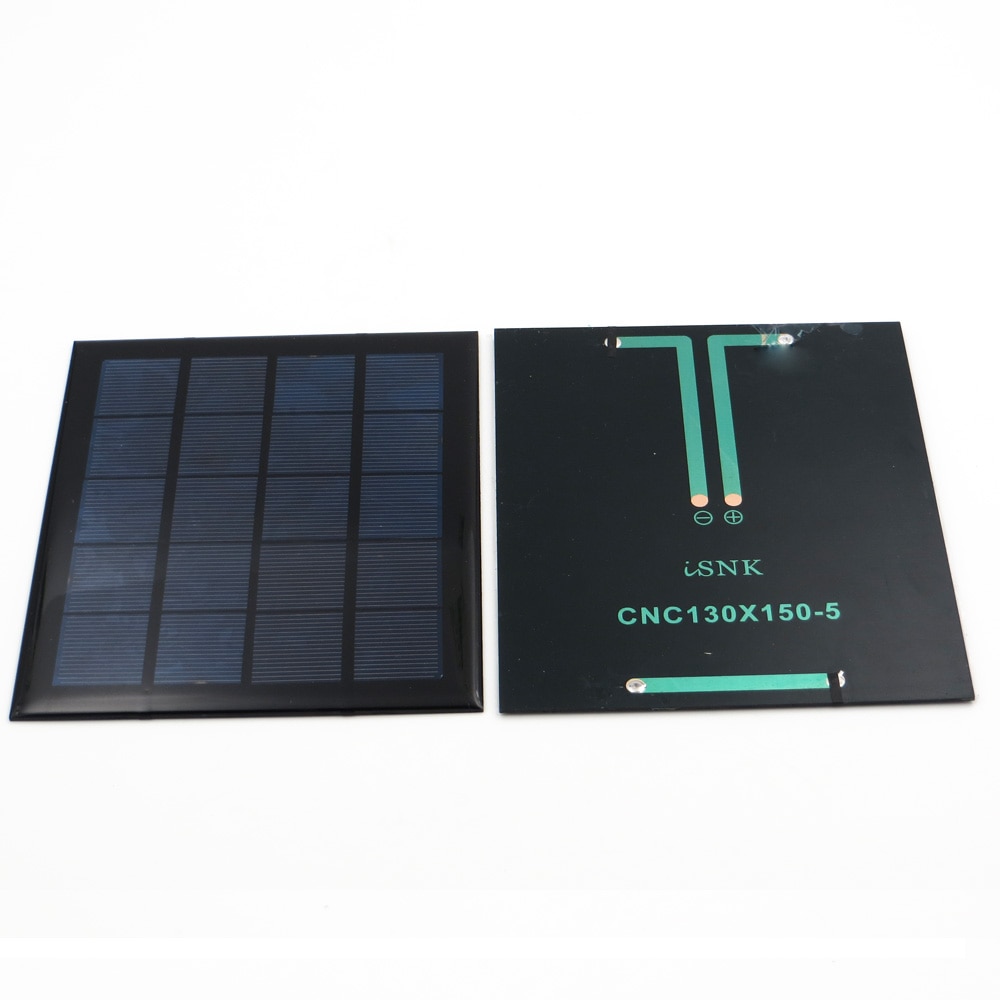 Cellules solaires 5V 500ma, silicium polycristallin époxy, Module de charge de batterie, bricolage, petits panneaux solaires, jouet