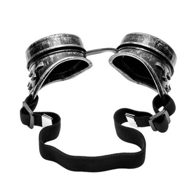 Brand Lassen Cyber Ronde Bril Goth Steampunk Cosplay Antieke Victoriaanse Cosplay Geschikt voor cross-country