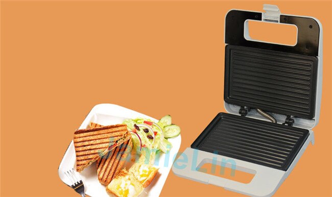 Multifunktionelle elektriske små sandwichproducenter griller panini plade hjem vaffel brødrister morgenmad maskine