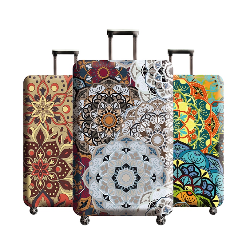 Classical pattern luggage protector suitcase elastic protective covers traveling accessories Trolley case Dust for 18-32 inch