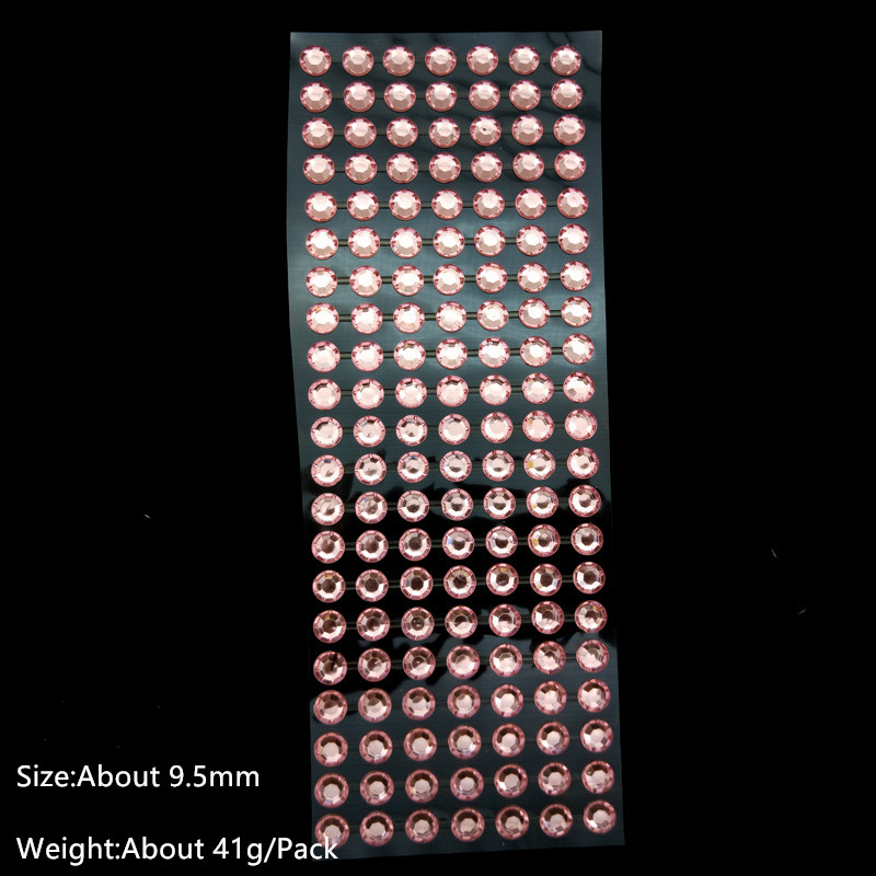 Pegatinas de perlas de colores de 7mm, cuentas autoadhesivas para Diy, calcomanías para móviles, Pegatinas artesanales, Juguetes Diy para niños, accesorios de libro de recuerdos: Style 7 as photo