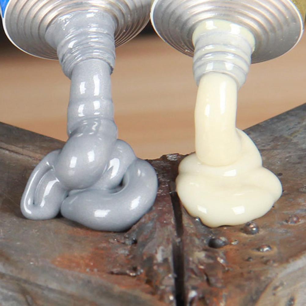 20/70g A B Metal Repairing Glue Super Glue Industrial Repair Paste Glue Waterproof Heat Resistance Cold Weld Metal Repair Paste