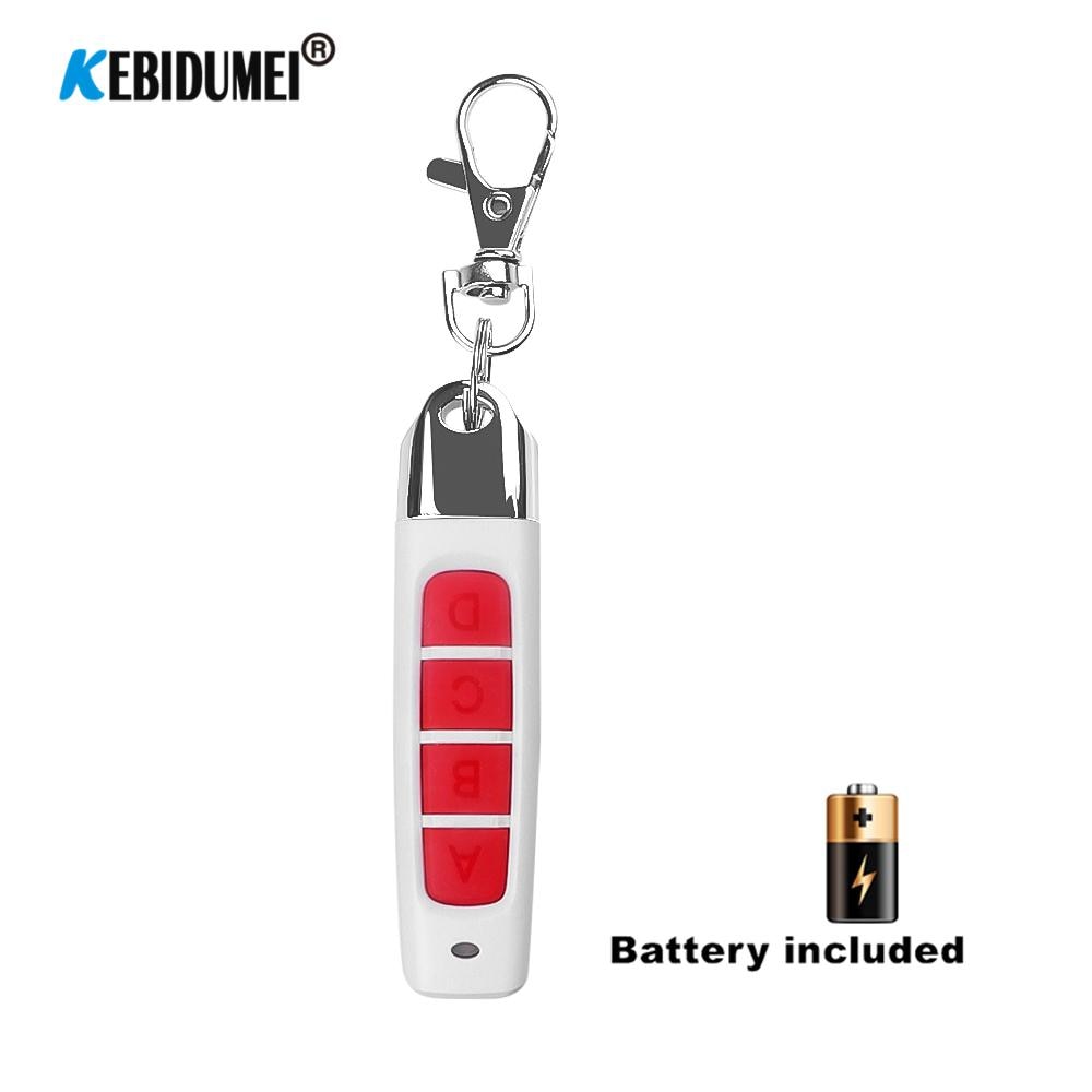 433mhz 433.92mhz Fixed &amp; Rolling Code Duplicator RF Cloning Wireless Remote Control for Car Garage Gate door Alarm System