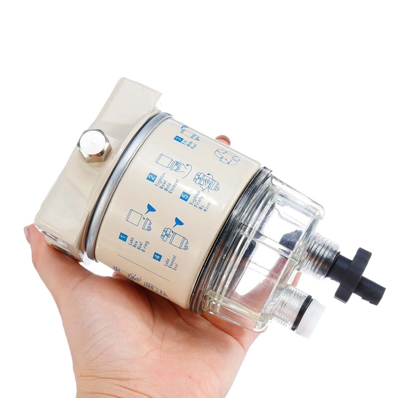 Filtro de combustible marino R12T separador de agua motor diésel para Racor 140R 120AT S3240 NPT ZG1/4-19 filtro combinado de coche