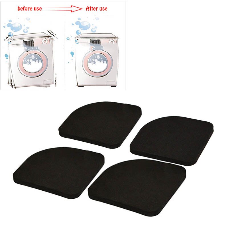 4 pz/set lavatrice antiscivolo piedi tappetini Anti vibrazione antiurto cuscinetti per mobili per la casa protezioni bagno forniture