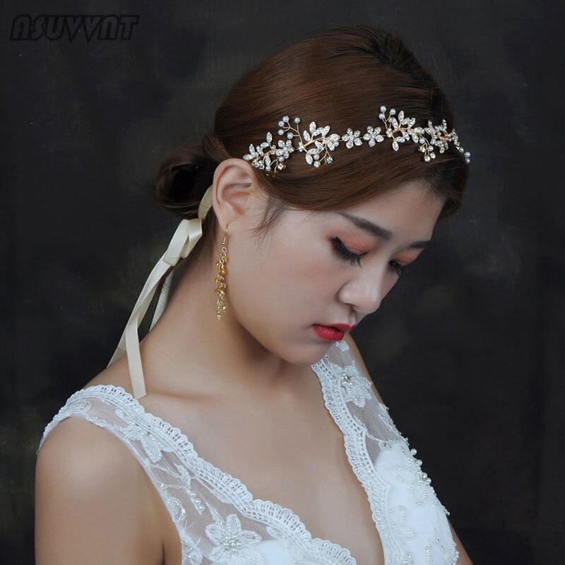 Cinturones de novia con perlas flores diamantes de imitación diadema para la novia accesorios de boda cinturones en el vestido para niña