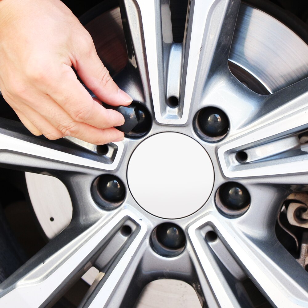 Auto Wiel Moer Caps Hub Schroef Cover 17Mm Voor Opel Astra J K Corsa D