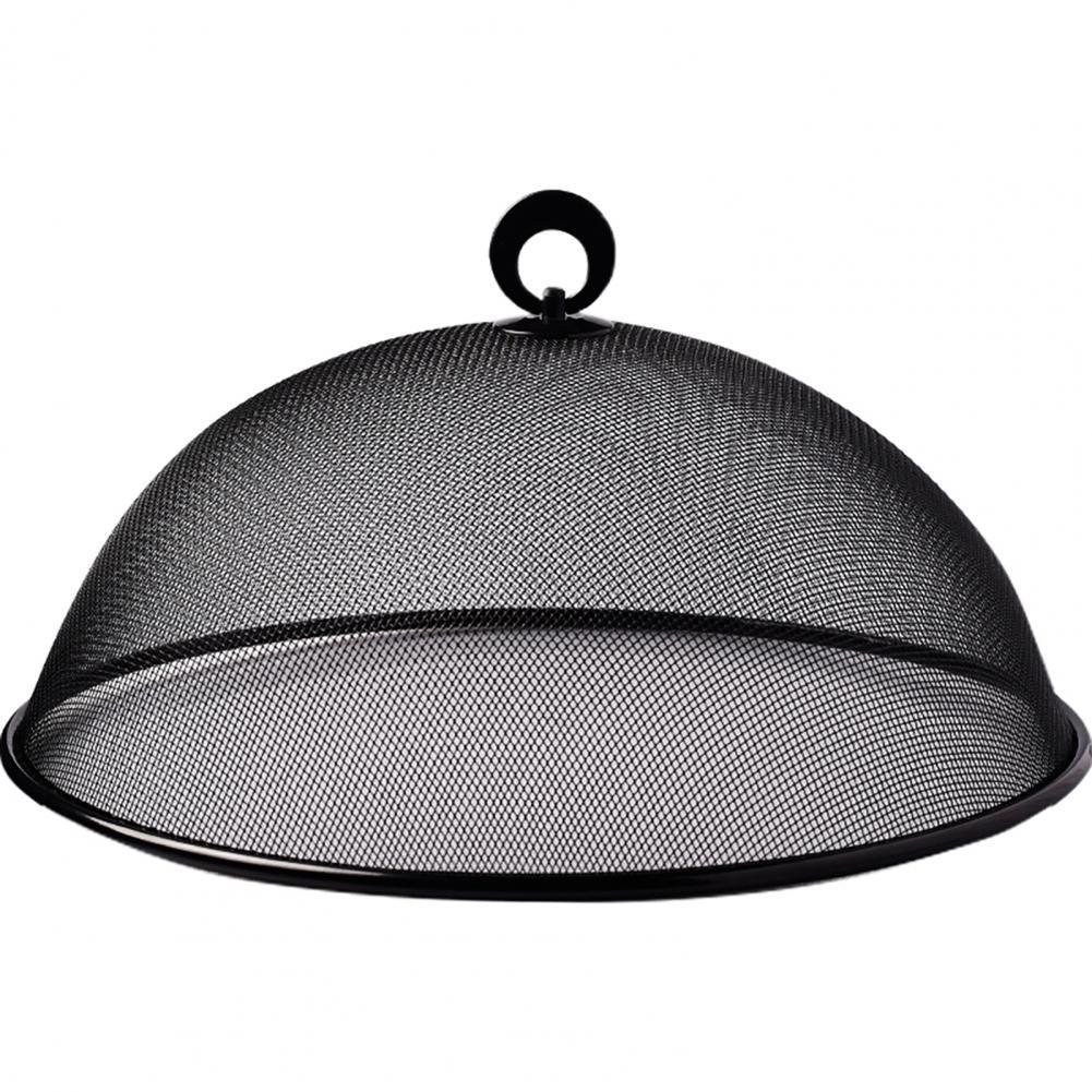 Reusable kitchen covers Food Cover with Ring Handle Fresh-Keeping Iron Table Mesh Cage Kitchen Tools kitchen accessories