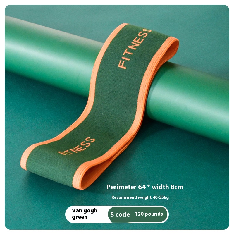 Buttock Circle Training Legs Fitness Training Band Elastic Band Fitness Female Tension Band Yoga Squat Resistance Band: GRAY