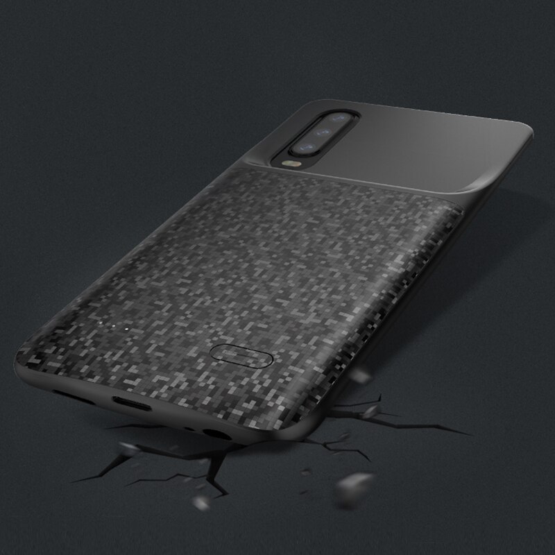 4700 mah eksternt backup batteri etui til huawei  p30 /p30 lite oplader etui powerbank opladningscover til huawei  p30 pro batteri