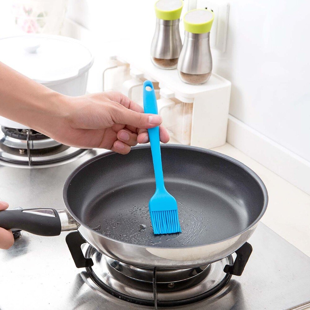 2020 hete 3pc bbq grillborstel siliconen kwast olie saus kwasten brood boter kwast gebraden vlees keuken grill accessoires