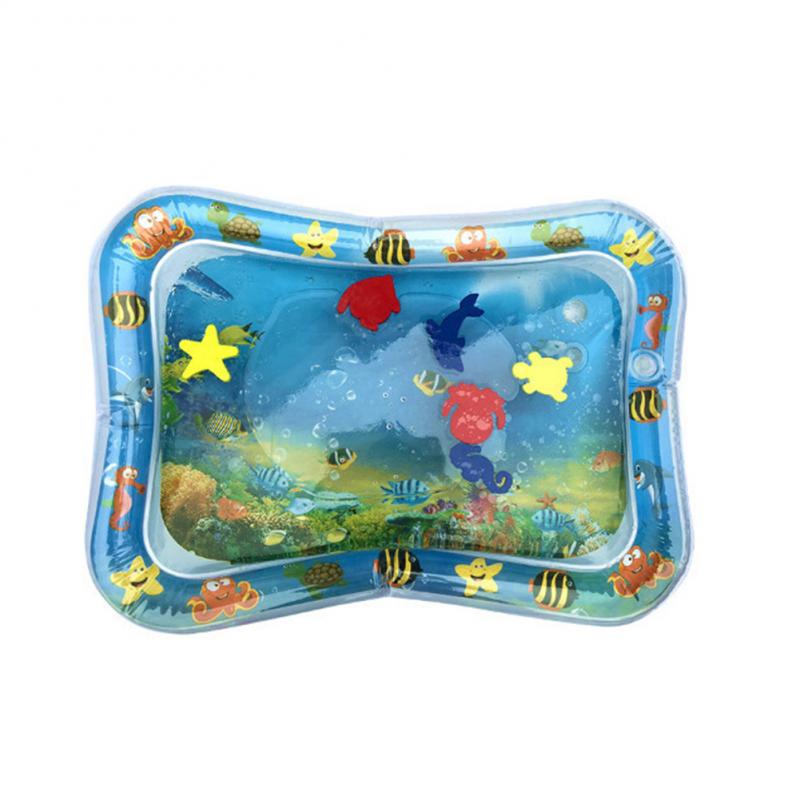 Inflatable Water Cushion Water Play Mat For Baby Infant Toddlers Splash Play Tummy Time Toddler Activity Sensory Mats: B