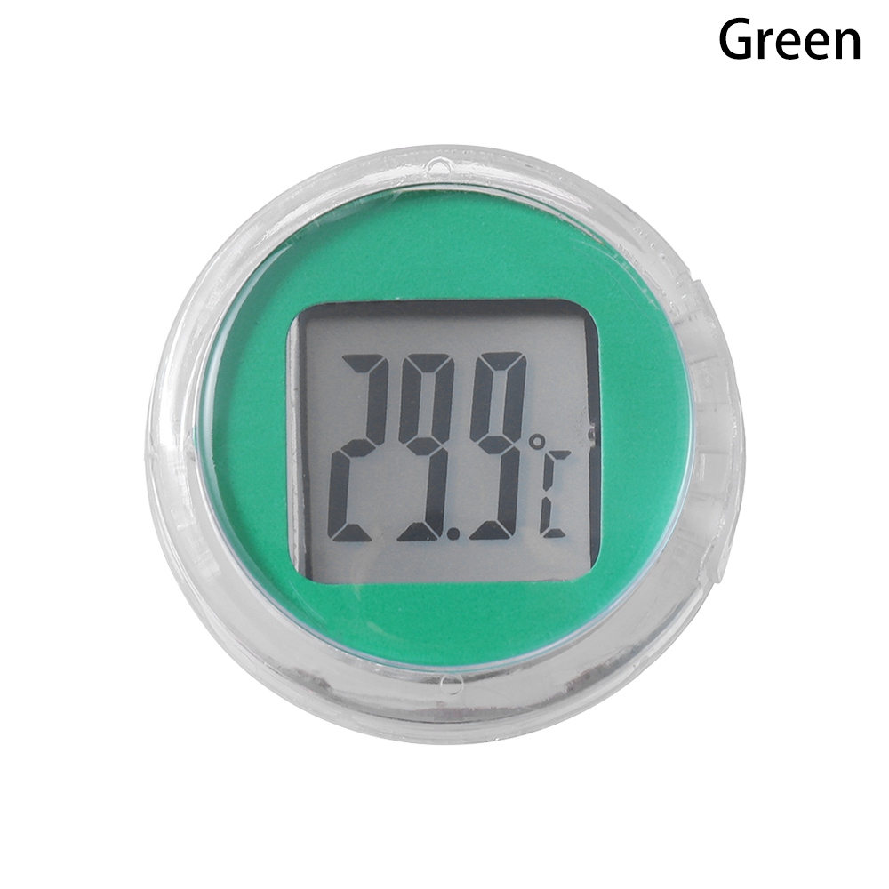 Mini Motorrad Thermometer Paste Typ Temperatur messer digitale Instrumente wasserdichtes Motorrad Innen zubehör 6 Farben: Lavendel