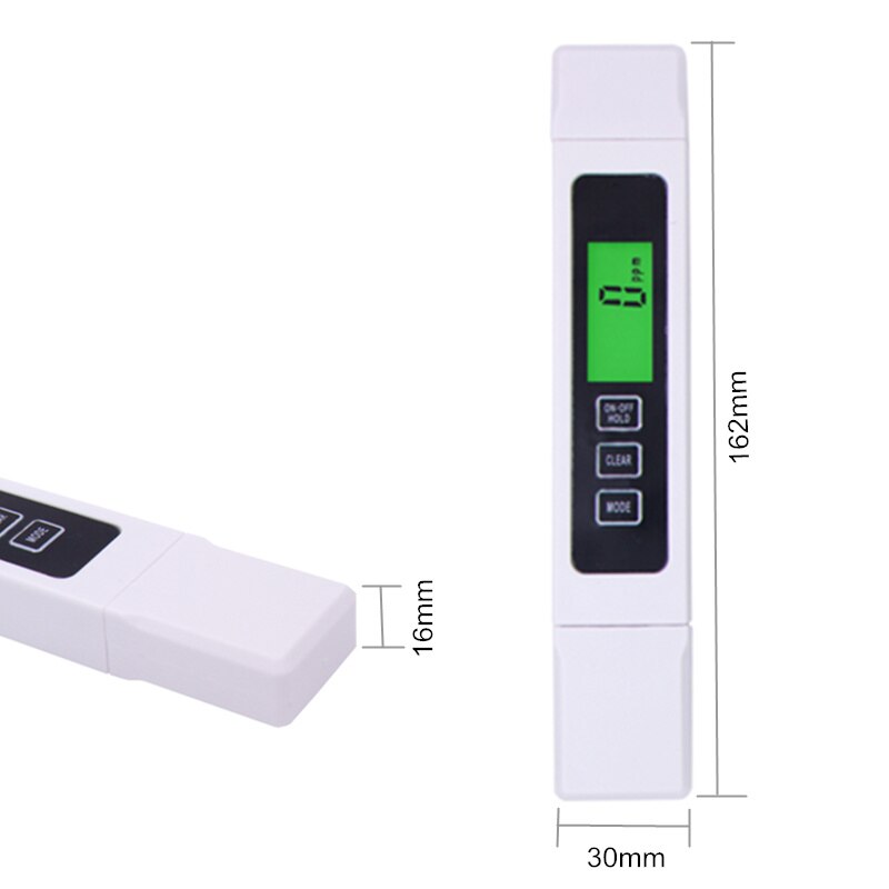 3 w 1 TDS EC urządzenie robić pomiaru temperatury miernik długopis przewodność pomiar jakości wody TDS i miernik EC 40% taniej