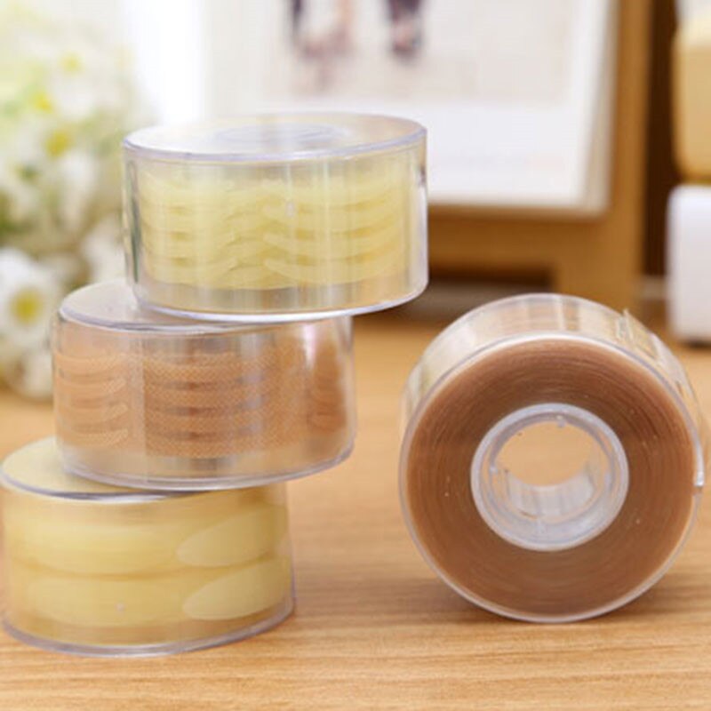 600 stuks make-up heldere beige strepen ooglid dubbele vouw ooglid sticker