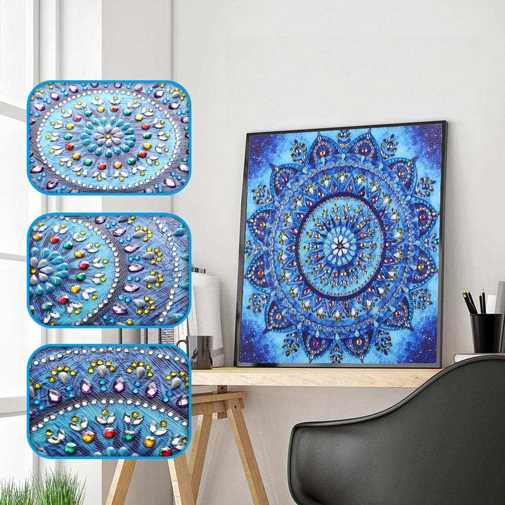 Geometric patterns Special Shaped Diamond Painting DIY 5D Partial Drill Cross Stitch Kits Crystal Rhinestone broderie diamant