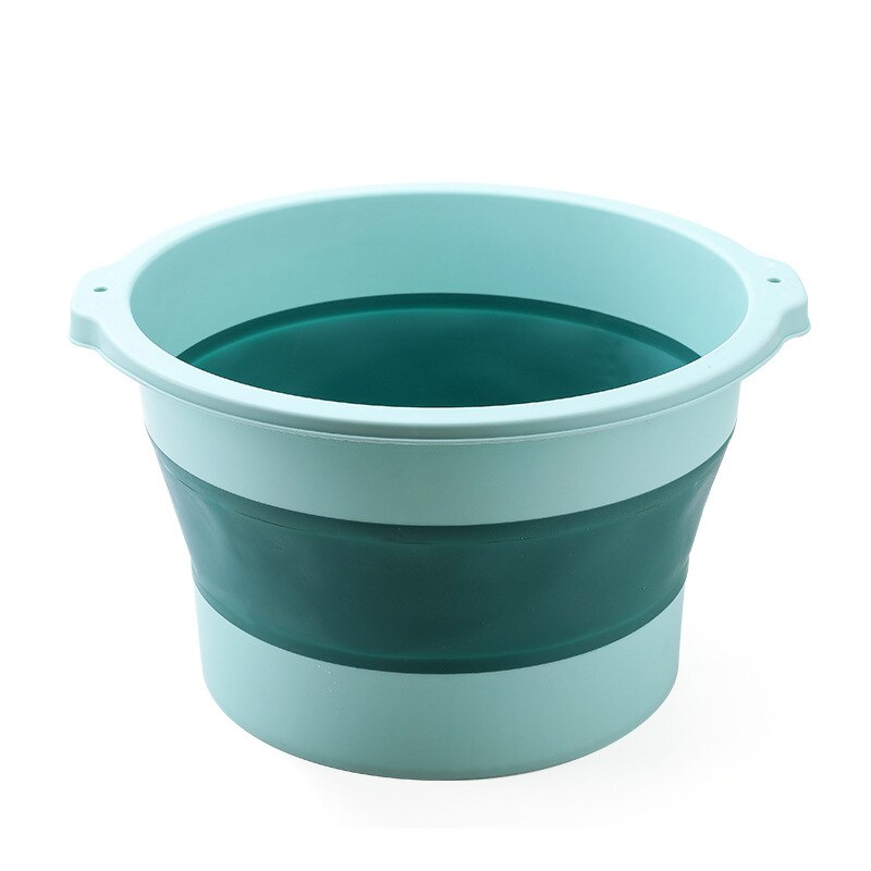ZOTOBON Haushalt Klapp Waschen Fuß Becken Tragbare Reisen Waschbecken Faltbare Wäsche Wanne Fuß Massage Becken Eimer H264: B