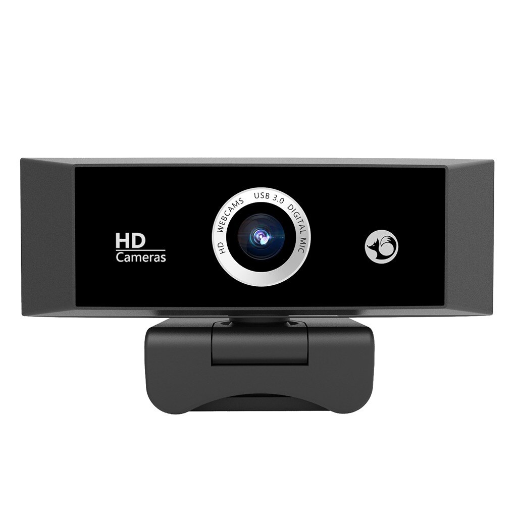 2 millions de pixels Full HD 1080P Web Cam intégré Microphone antibruit ordinateur de bureau vidéo appelant caméra Webcam avec Microphone: Default Title