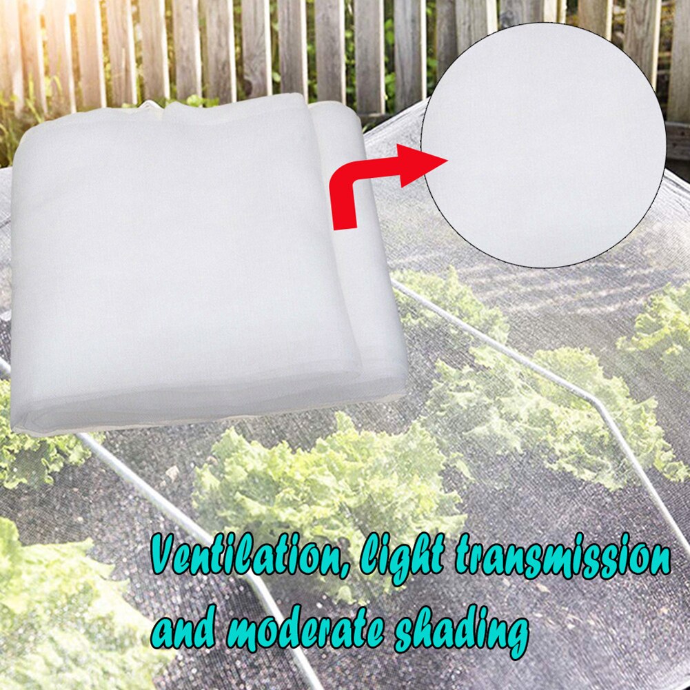 Insect Fly Bug Screen Greenhouse Fruit Tree Vegetable Garden Anti Mosquito Mesh Easily Carrying Part Eco-friendly Tool