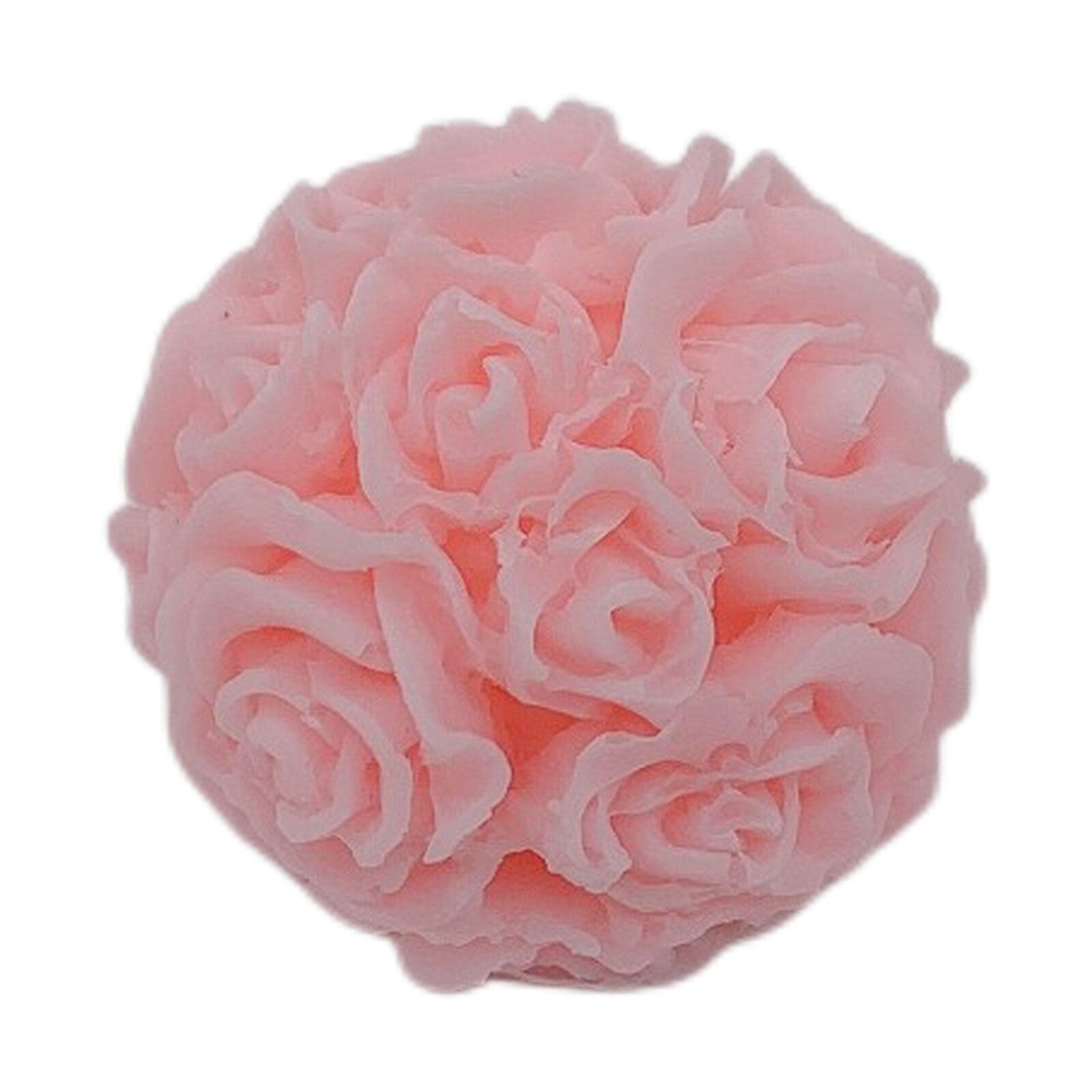 3D Flower Ball Candy Mold Candle Mold Food Grade BPA Free Cake Decorating Silicone Jello Sugar Chocolate Fondant Mould M09: Default Title
