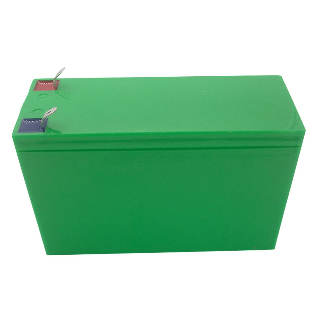 3X7 Reparatie Vervangende Batterij Case Kit Draagbare Duurzaam Rechthoek Elektrische Voertuig Met Frame Anti Verloren Voeding: green