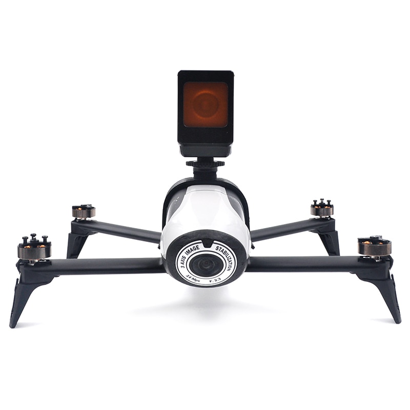 Rise-Voor Papegaai Bebop 2 Drone Accessoires Onderdelen Mount Houder Frame Vaste Accessoires Voor 360 Gopro Camera Houder
