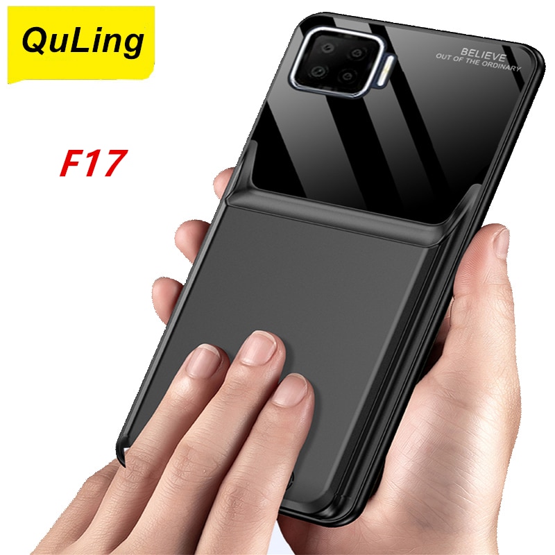 Quling 10000 Mah Voor Oppo F17 Batterij Case Batterij Oplader Bank Power Case Voor Oppo F17 Batterij Case