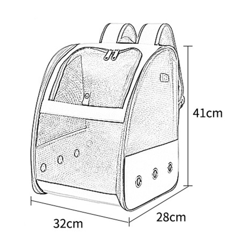 Zwart Papegaai Rugzak Carry Kooi Kat En Hond Outdoor Reizen Ademend Carrier Vogel Transport Bag Vogel Benodigdheden